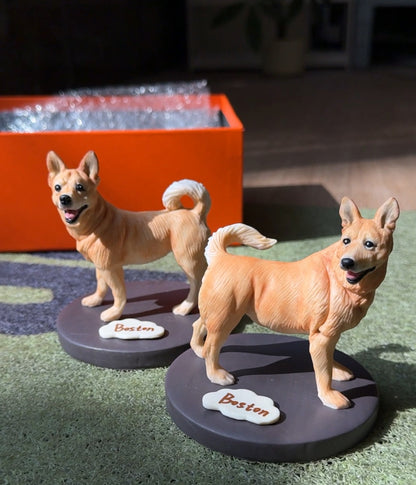 Handmade Personalized Full-Body Pet Figurine