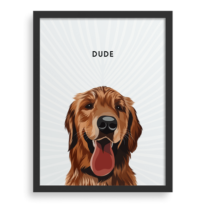 Custom One Pet Portrait