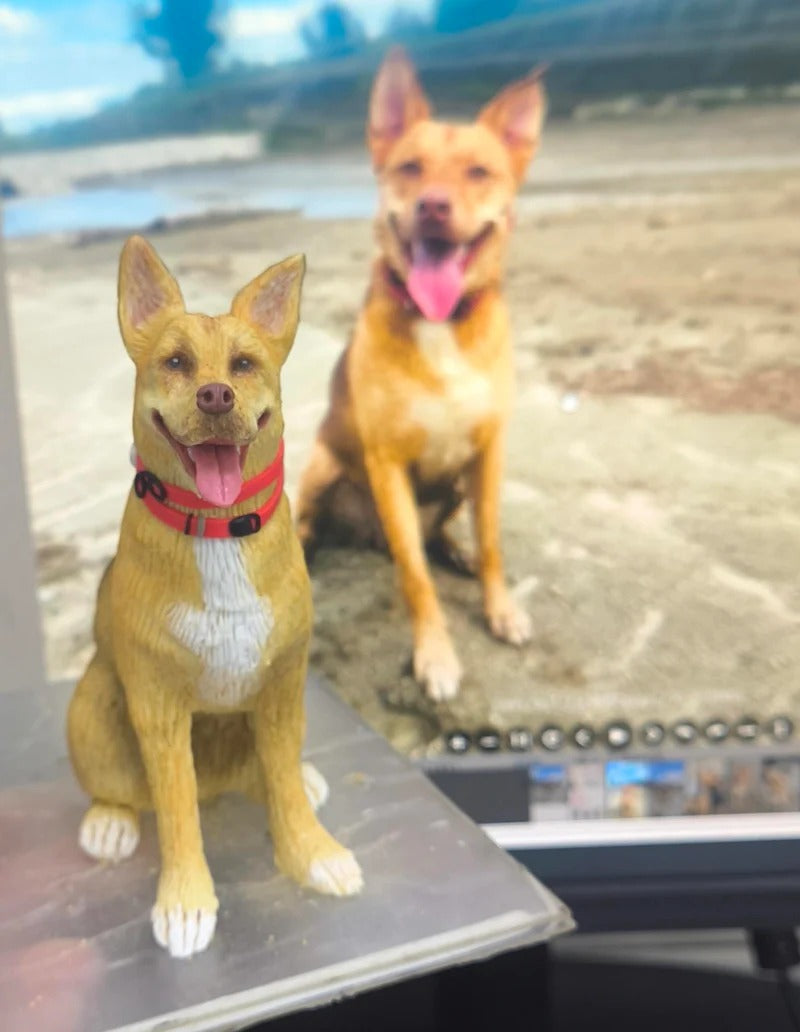 Handmade Personalized Full-Body Pet Figurine